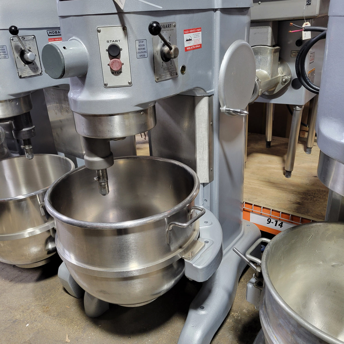 HOBART 80 Qt MIXER Used L 800 1 Phase, 1.5 HP — City Food Equipment