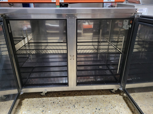 Used Perlick BBS84S-S-4 - 3 Door Back Bar Refrigerator-cityfoodequipment.com