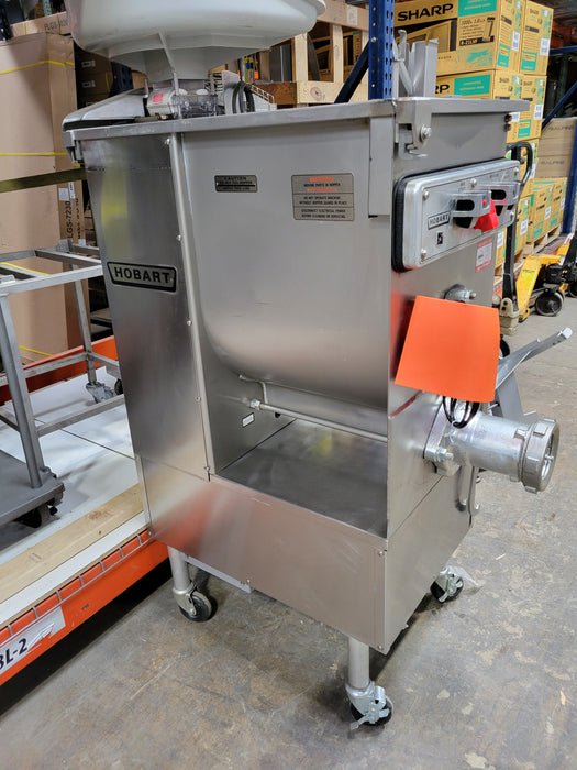 Hobart 4246 Commercial Meat Mixer Grinder, 3 Phase, 208 Volts, 6HP-cityfoodequipment.com