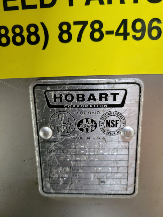 Hobart 4246 Commercial Meat Mixer Grinder, 3 Phase, 208 Volts, 6HP-cityfoodequipment.com