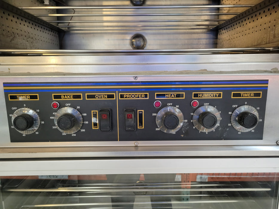 USED NU VU PROOFER/CONVECTION OVEN, 3-Phase, 208V-cityfoodequipment.com