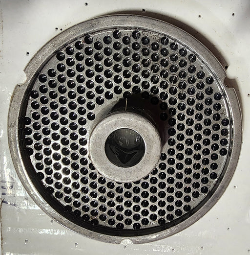#52 3/16" Stainless Steel Meat Grinder Plate w/ hub Pork-cityfoodequipment.com