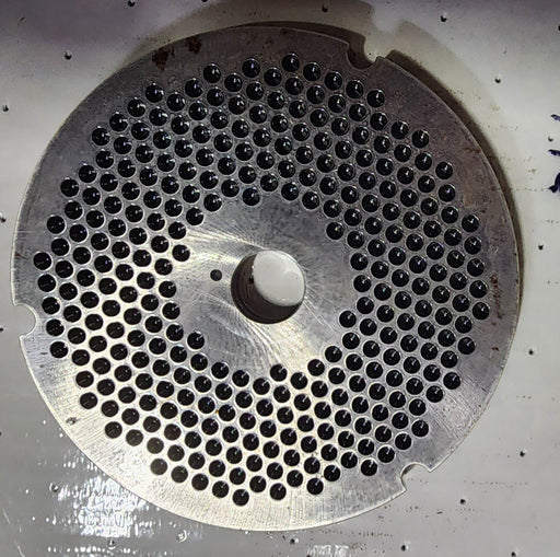 #52 3/16" Stainless Steel Meat Grinder Plate-cityfoodequipment.com