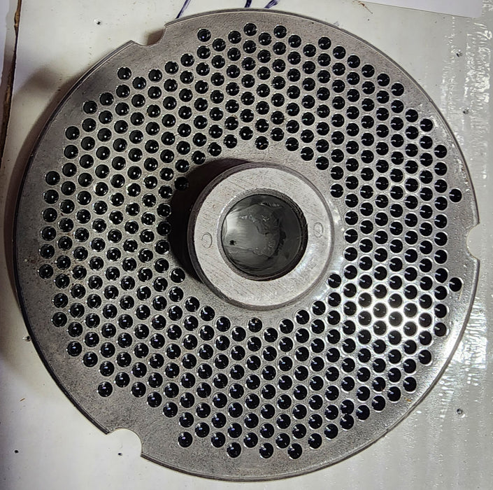 #52 5/32" Stainless Steel Meat Grinder Plate w/ hub