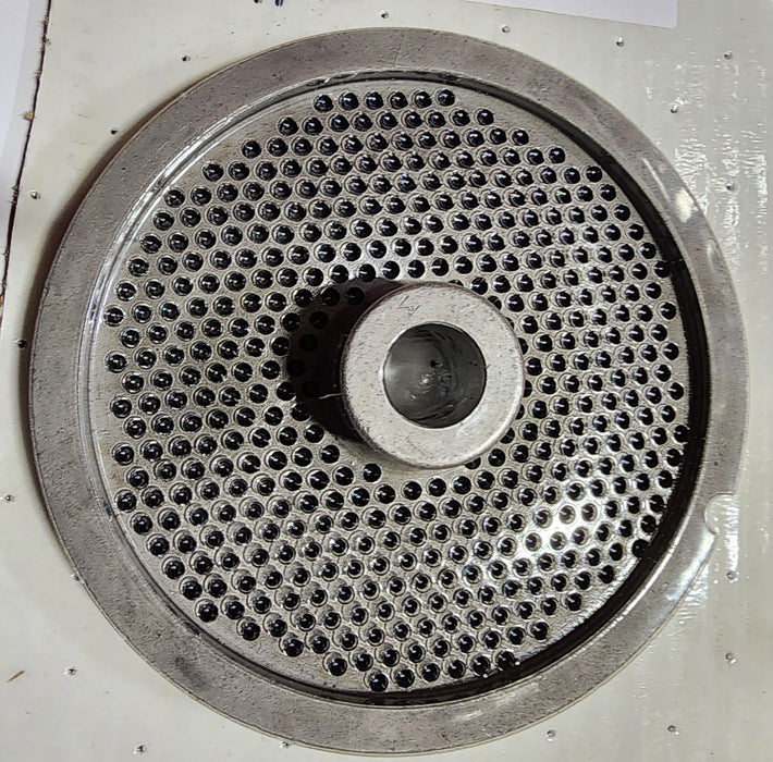 #56 5/32" Stainless Steel Meat Grinder Plate w/ hub Pork