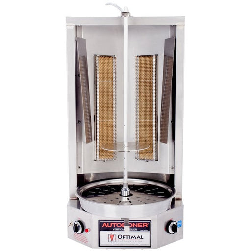 Optimal Automatics 3PG Autodoner Nat. Gas 65 lb. Vertical Broiler-cityfoodequipment.com