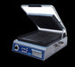 Globe GPG14D Deluxe Sandwich Grill with Grooved Plates - 14" x 14" Cooking Surface - 120V, 1800W-cityfoodequipment.com