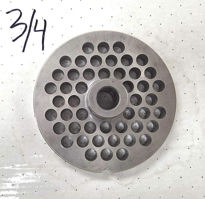 Dixie Grinders- 3/4 GRINDER PLATE W HUB 9 INCH DIAMETER-cityfoodequipment.com