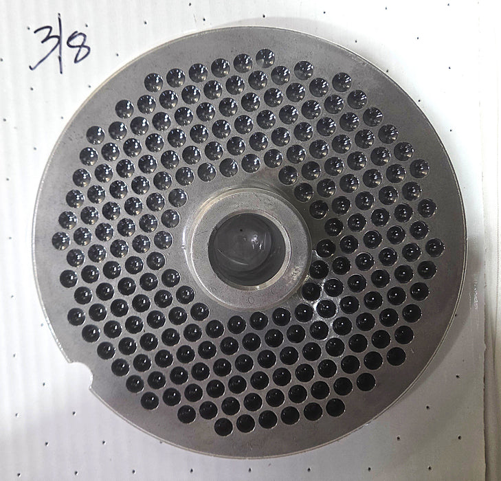 Dixie Grinders- 3/8 GRINDER PLATE W HUB 9 INCH DIAMETER-cityfoodequipment.com