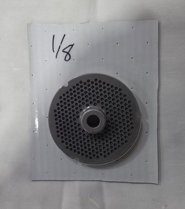 USED #32 1/8" HARD GRINDER  PLATE W/HUB