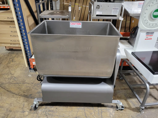 Used Butcher Boy 250 Stainless Steel Paddle Mixer, 200 lbs. 3 Phase-cityfoodequipment.com