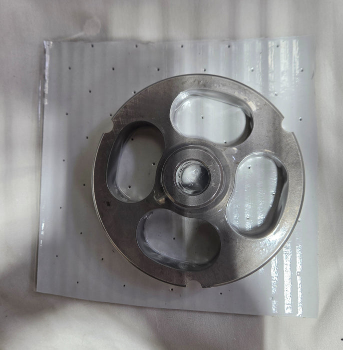 #52 W HUB GRINDER PLATE KIDNEY-cityfoodequipment.com