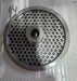 USED #56 1/4" GRINDER PLATE W HUB PORK PLATE-cityfoodequipment.com