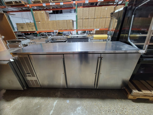 Used Perlick BBS84S-S-4 - 3 Door Back Bar Refrigerator-cityfoodequipment.com