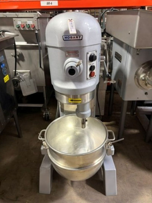 Used Hobart H600T, 2HP 60qt Commercial Dough Mixer No Guard, W/timer, 3PH-cityfoodequipment.com