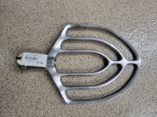Used Hobart Stainless Steel Flat Beater for 20 Qt. Mixers-cityfoodequipment.com