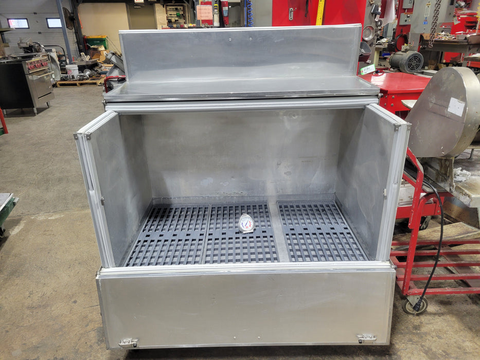 Used Powers Equipment (569) 47" Wide Cold Wall Milk Cooler-cityfoodequipment.com