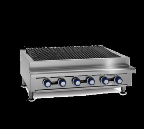 Imperial Range IRB-36NG 36" Natural Gas Radiant Countertop-cityfoodequipment.com