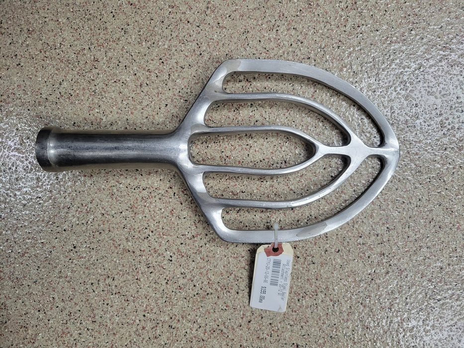 Used Hobart Stainless Steel Beater Attachment - 20-12 Qt-cityfoodequipment.com