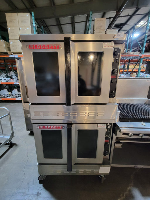 Used Blodgett DFG-100-3 Commercial Double Convection Oven, Gas-cityfoodequipment.com