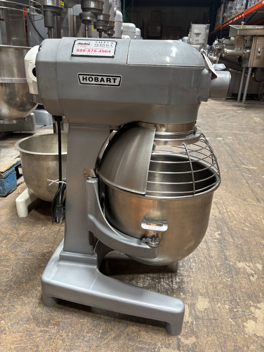 Used Hobart A200T 20Qt Mixer w/ Timer w/Guard