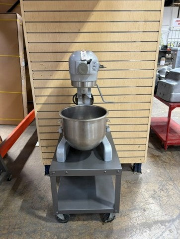 Used Hobart A200T 20Qt Mixer NO GUARD INCLUDES CART-cityfoodequipment.com