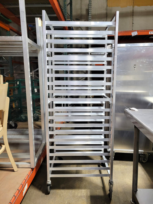 Used Rack for Full Size (26" x 18") Sheet Pans, End Load-cityfoodequipment.com