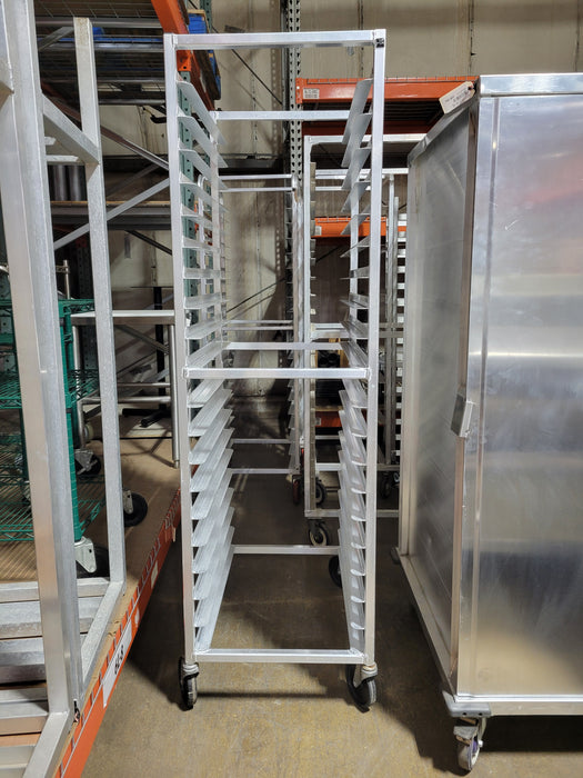 Used Rack for Full Size (26" x 18") Sheet Pans, End Load-cityfoodequipment.com