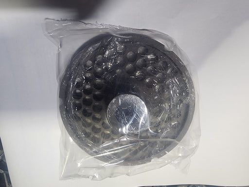 #52 3/8" Stainless Steel Meat Grinder Pork Plate w/ hub-cityfoodequipment.com
