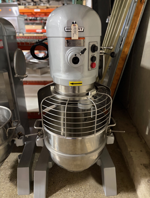Used Hobart H600T, 2HP, 3 PHASE 60qt Commercial Dough Mixer W GUARD-cityfoodequipment.com