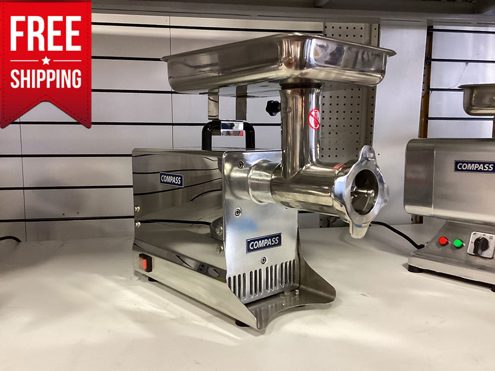 Compass 351SMG22 - #22 Head Meat Grinder / Mincer, 115V — City Food ...