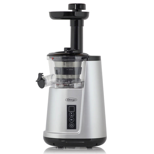 Omega Cold Press 365 Compact Masticating Vertical Juicer, in Silver-cityfoodequipment.com