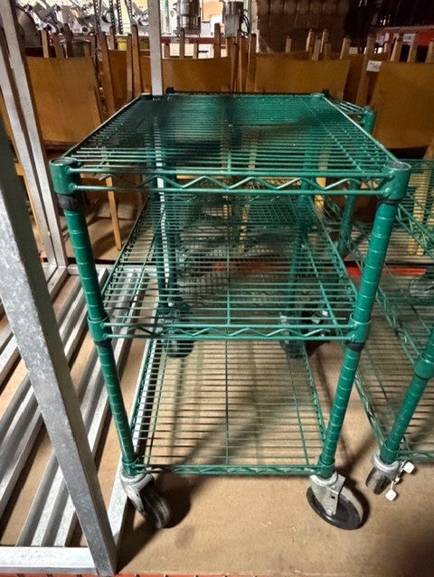 Used Wire Shelving, 18"  x 24"