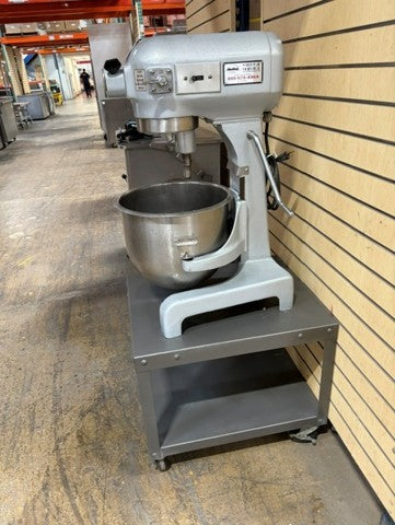 Used Hobart A200T 20Qt Mixer NO GUARD INCLUDES CART-cityfoodequipment.com