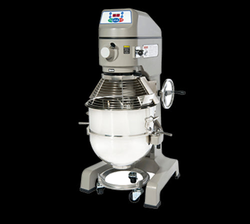 Globe SP60 60 Qt. Planetary Floor Mixer with Guard & Standard Accessories - 208V, 3 Phase, 3 hp-cityfoodequipment.com