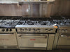 Used Compass DCR36-B 36" 6 Burner Gas Range with Casters-cityfoodequipment.com