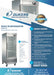 Dukers D28R-GS1 Bottom Mount Glass Single Door Commercial Reach-in Refrigerator-cityfoodequipment.com