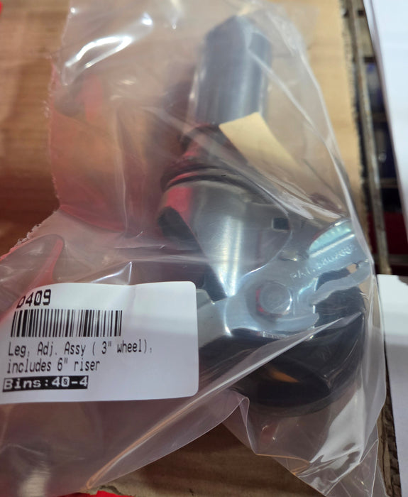 Hobart Short Leg and Caster H601-cityfoodequipment.com