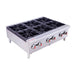 Boswell GHP-6W - Commercial 6 Burner Hotplate-cityfoodequipment.com