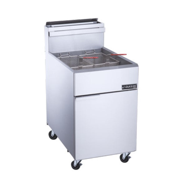Dukers DCF5-LPG Natural Gas 70 lb. Fryer with 5 Tube Burners-cityfoodequipment.com