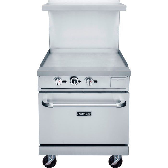 Dukers DCR24-GM 24″ Gas Range with 24″ Griddle-cityfoodequipment.com