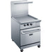 Dukers DCR24-GM 24″ Gas Range with 24″ Griddle-cityfoodequipment.com