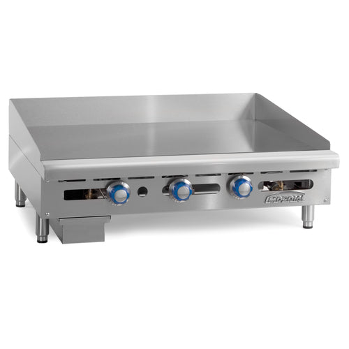 Imperial ITG-36 36" Commercial Gas Griddle With Thermostatic Controls
1" Thick Griddle Plate-cityfoodequipment.com