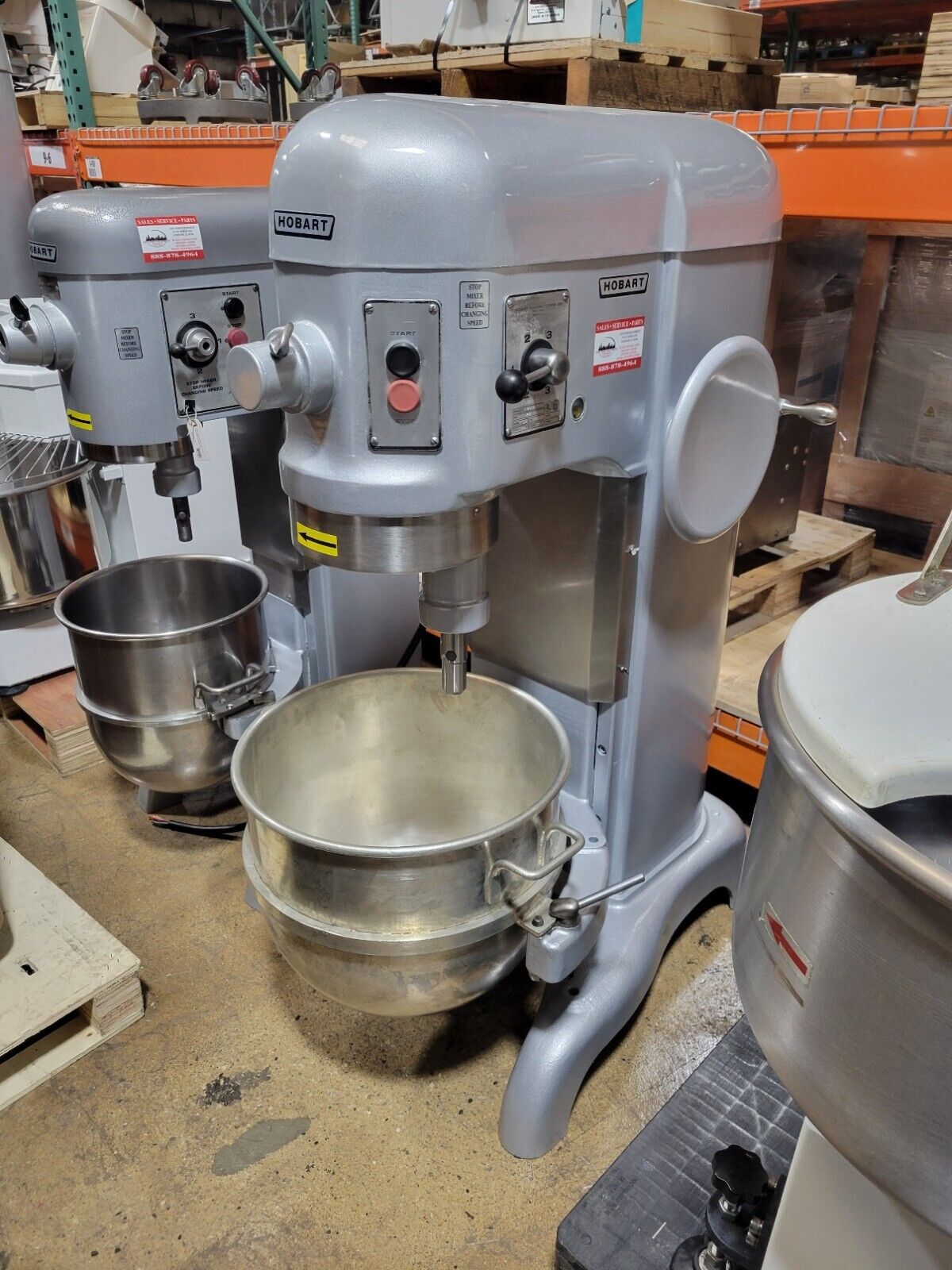 Hobart 60Qt H600 Mixer No Guard 3PH — City Food Equipment