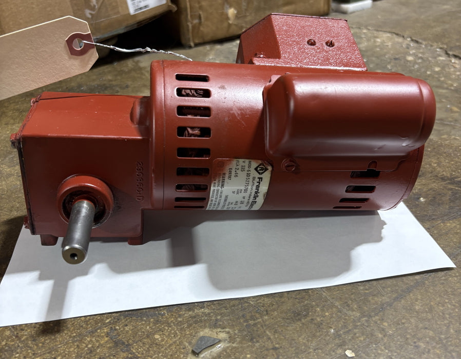 Used Globe Gear Motor