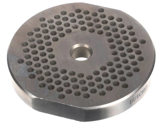 #32 3/16" SOFT GRINDER PLATE W/O HUB FLAT SIDE BUTCHERBOY-cityfoodequipment.com