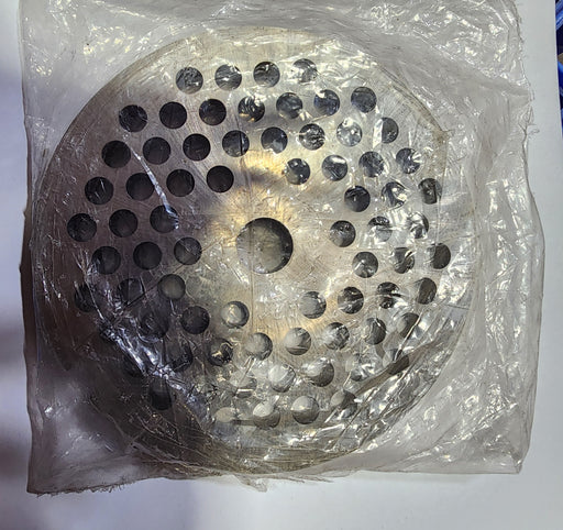 #56 3/8" Chrome Plated Stainless Steel Grinder Plate-cityfoodequipment.com