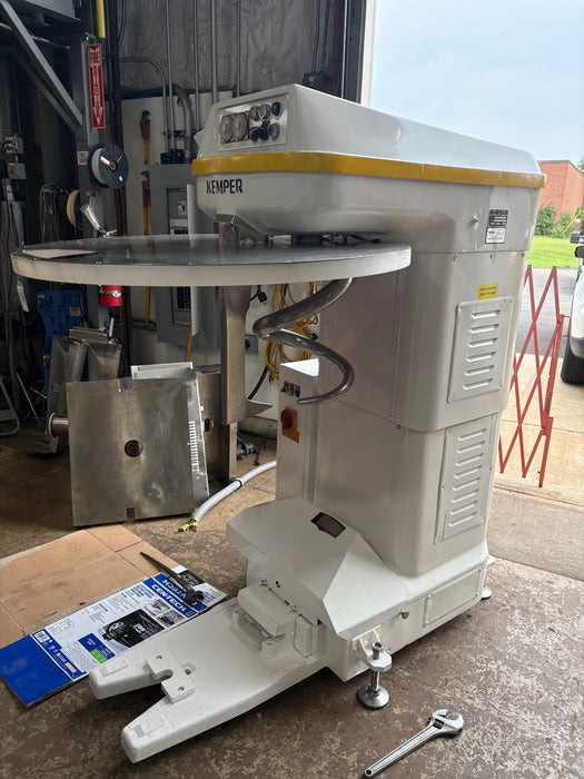 USED KEMPER SP 150 AL, BAKERY DOUGH SPIRAL MIXER, 3 PHASE, 220 VOLTS-cityfoodequipment.com