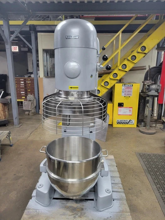 USED 2003 Hobart M802 80 Quart Commercial Dough Mixer W Guard in IMMACULATE CONDITION!!-cityfoodequipment.com