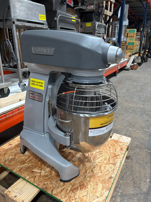 Used Hobart Legacy+ HL200 20 Qt.  Planetary Stand Mixer 120V  1/2HP Newer Style with guard